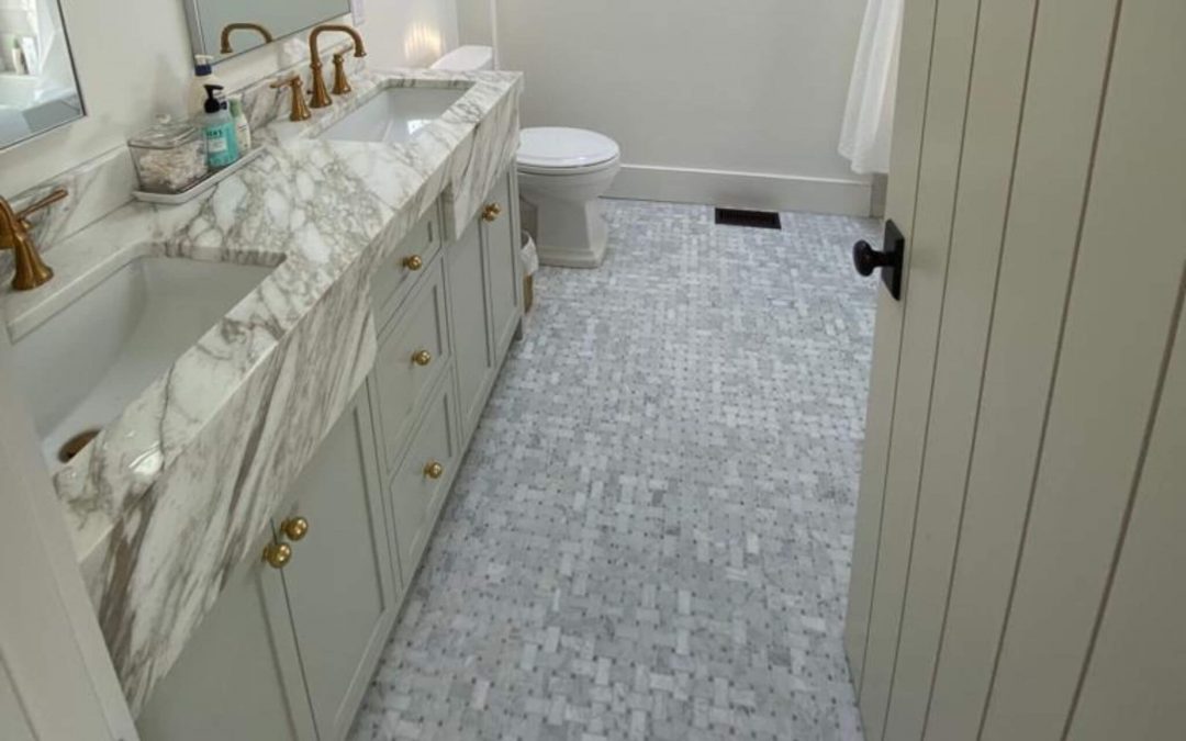 Cinderella Grey Bathroom Remodel