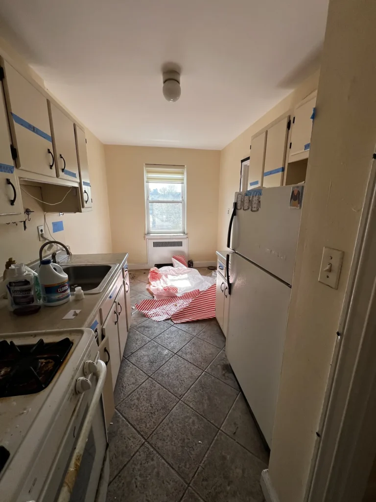 Complete Property Renovation & Turnover — Before project photo