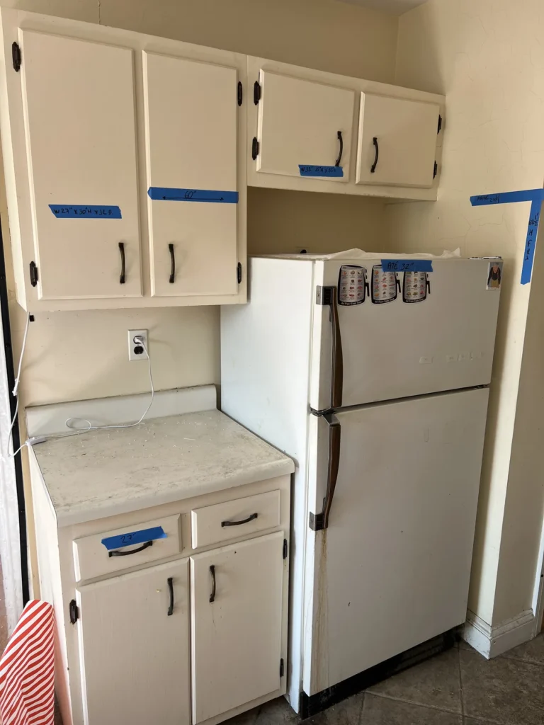 Complete Property Renovation & Turnover — Before project photo