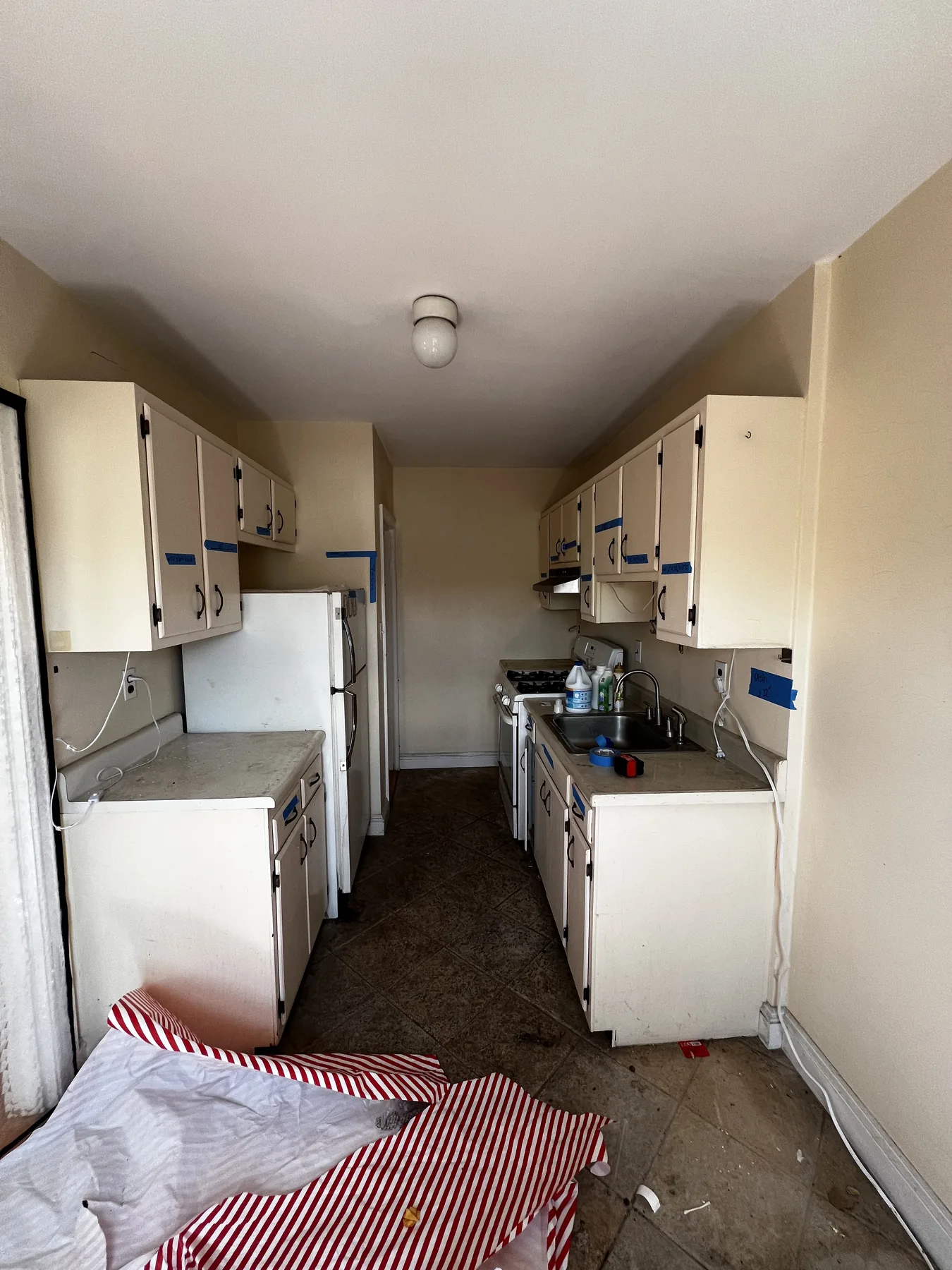 Before the Complete Property Renovation & Turnover project