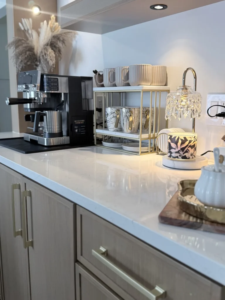 Custom Built-In Coffee Bar project photo 6