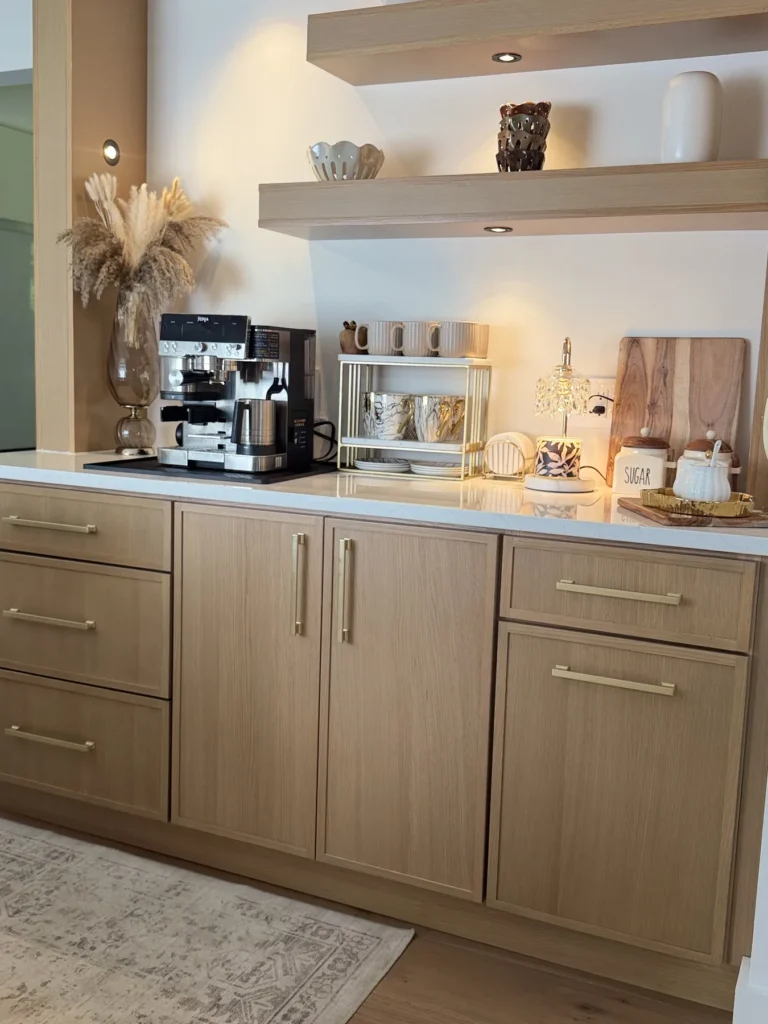 Custom Built-In Coffee Bar project photo 7