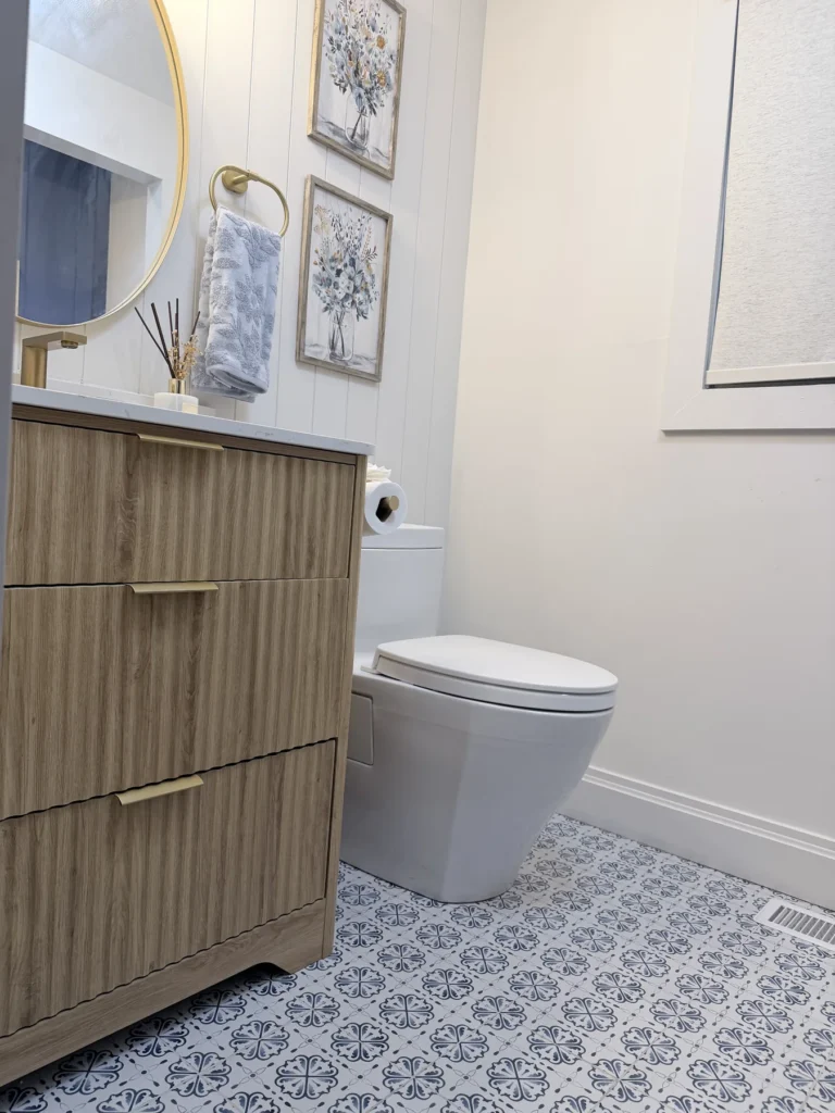 Half Bathroom & Laundry Room Remodel project photo 4