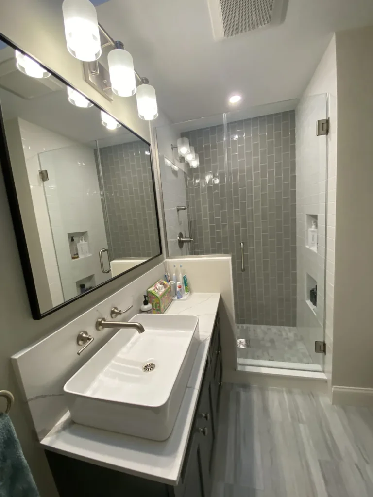 Modern Bathroom Remodel project photo 4