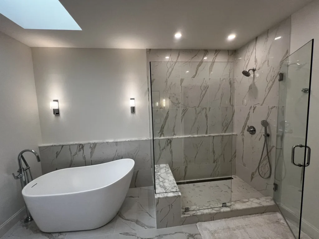 Spa-Inspired Primary Bathroom Remodel completed project photo 2